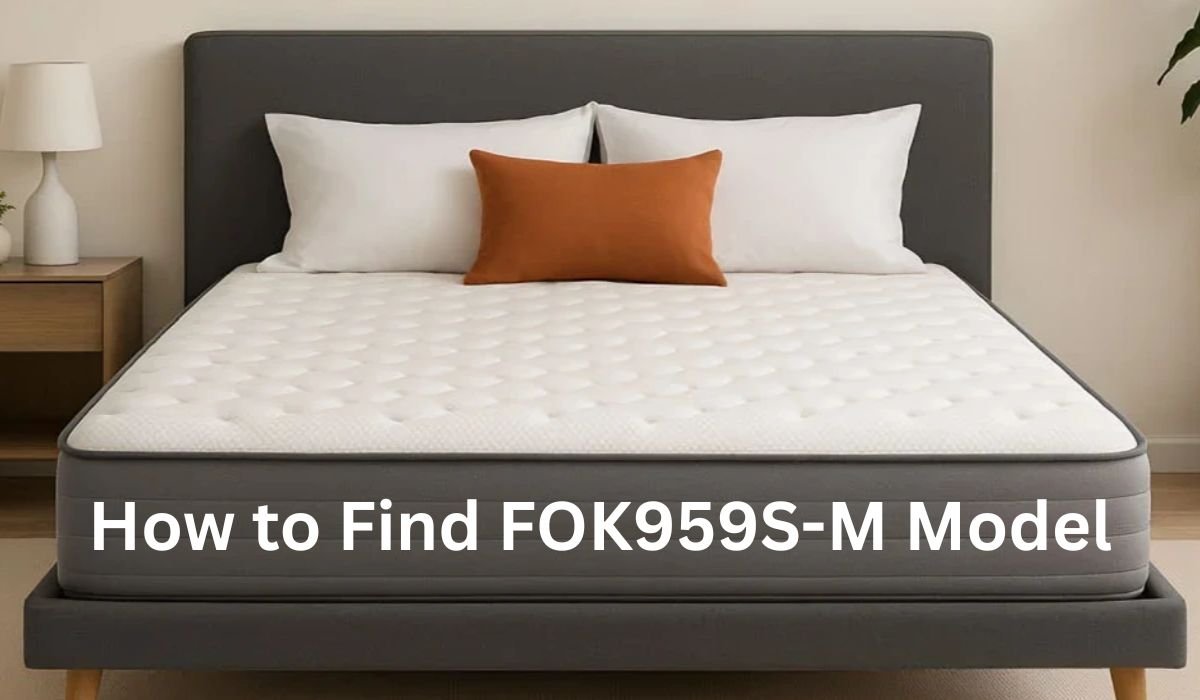 How to Find FOK959S-M Model